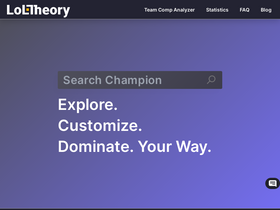 'loltheory.gg' screenshot