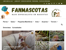 'fanmascotas.com' screenshot