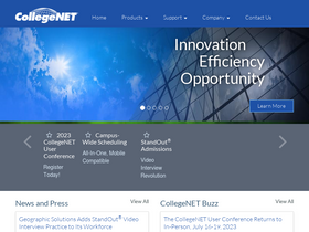 'collegenet.com' screenshot
