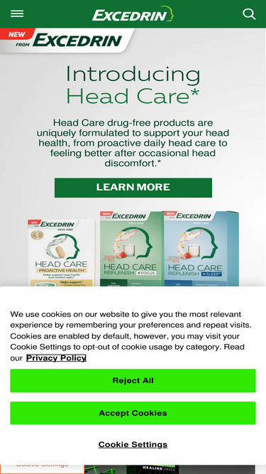 excedrin.com