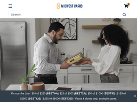 'midwestcards.com' screenshot
