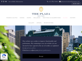 'theplazany.com' screenshot