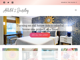 'addicted2decorating.com' screenshot
