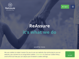 'reassure.co.uk' screenshot