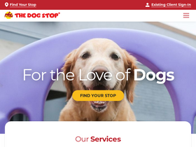 'thedogstop.com' screenshot