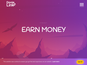 'donia2link.com' screenshot
