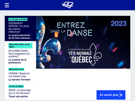 'telequebec.tv' screenshot