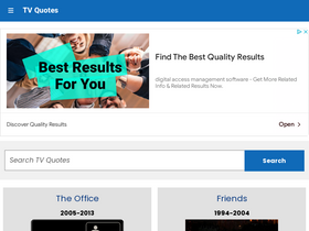'tvquot.es' screenshot