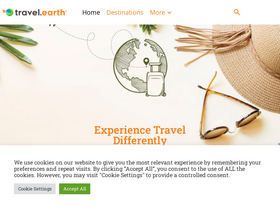 'travel.earth' screenshot