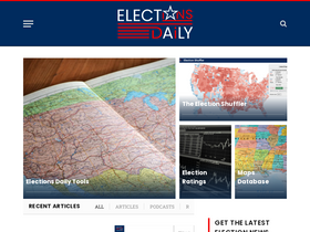 'elections-daily.com' screenshot