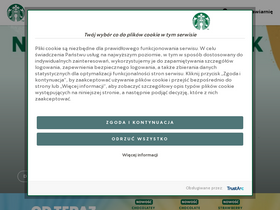 'starbucks.pl' screenshot