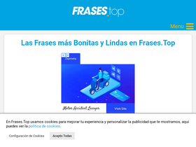 'frases.top' screenshot