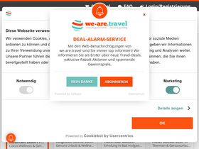 'we-are.travel' screenshot