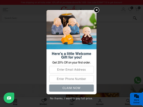 'ecraftindia.com' screenshot