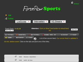'firstrows.co' screenshot