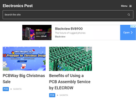 'electronicspost.com' screenshot