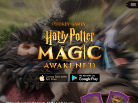 'magicawakened.com' screenshot