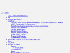 'confetti.co.uk' screenshot