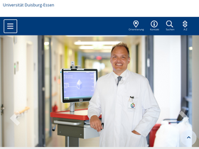 'uni-due.de' screenshot