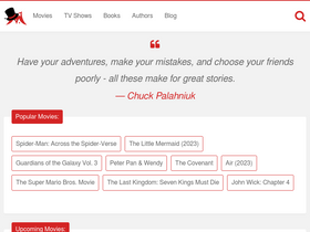 'magicalquote.com' screenshot