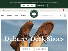 'robinsonsshoes.com' screenshot