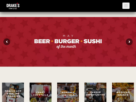 'drakescomeplay.com' screenshot