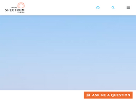 'irvinespectrumcenter.com' screenshot