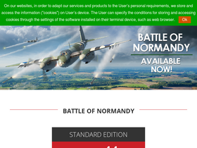 'il2sturmovik.com' screenshot