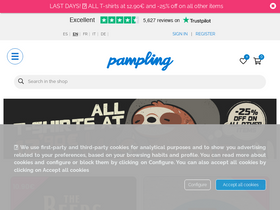 'pampling.com' screenshot