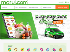 'marul.com' screenshot