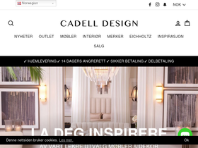 cadelldesign.com homepage screenshot