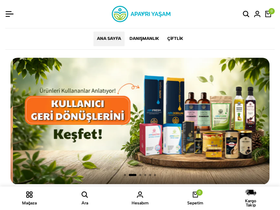 apayriyasam.com.tr homepage screenshot