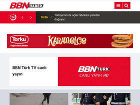 'bbnhaber.com.tr' screenshot