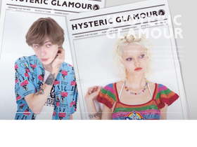 'hystericglamour.jp' screenshot