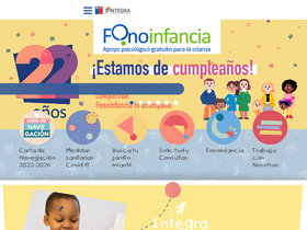 'postula.integra.cl' screenshot