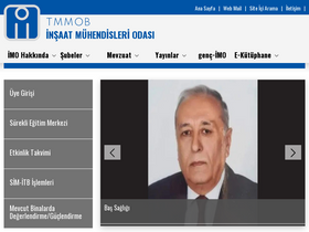 'imo.org.tr' screenshot