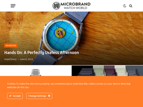 'microbrandwatchworld.com' screenshot
