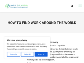 'lavoronelmondo.com' screenshot