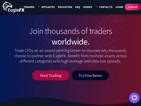 'eaglefx.com' screenshot