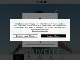 'youmake.promod.fr' screenshot