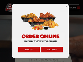 'wingsnob.com' screenshot