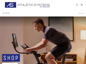 athleticsystems.com homepage screenshot