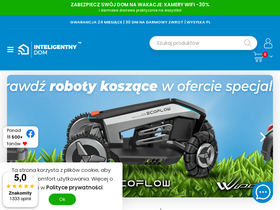 'inteligentnydom.co' screenshot