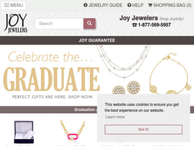 'joyjewelers.com' screenshot