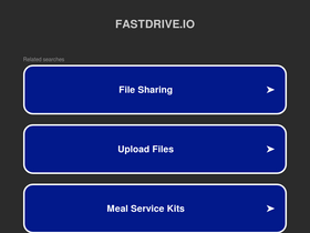 'fastdrive.io' screenshot