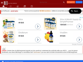 'sba-medecine.com' screenshot