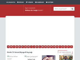 'kimdir.tv' screenshot