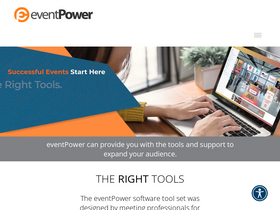 'eventpower.com' screenshot