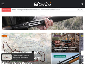 'iocaccio.it' screenshot