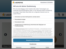 'medpertise.de' screenshot
